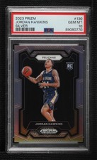 2023-24 Panini Prizm Silver Prizm Jordan Hawkins #130 PSA 10 GEM MT 7rd