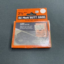Vintage 3-1/2โ E-Z Mark Butt Gage No. 9035 Made in the USA
