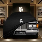 Rolls-Royce Silver Custom Indoor Car Cover For All Models Soft Stretch Fabric