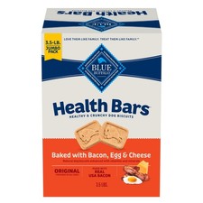 Blue Buffalo Health Bars Crunchy Dog Biscuits, Oven-Baked with 56 Ounce