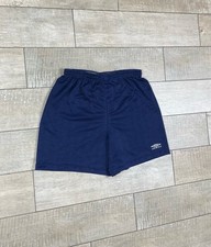 Vintage 90s Retro Umbro Soccer Blue shorts size M