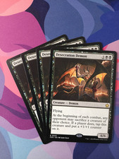 Desecration Demon x 4 | *% Off 2+ | Foundations | NM | MTG
