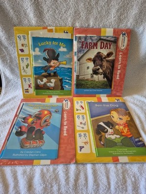 Hooked on Phonics Learn To Read Kit Lot of 4 All new Sealed Kits - Preschool