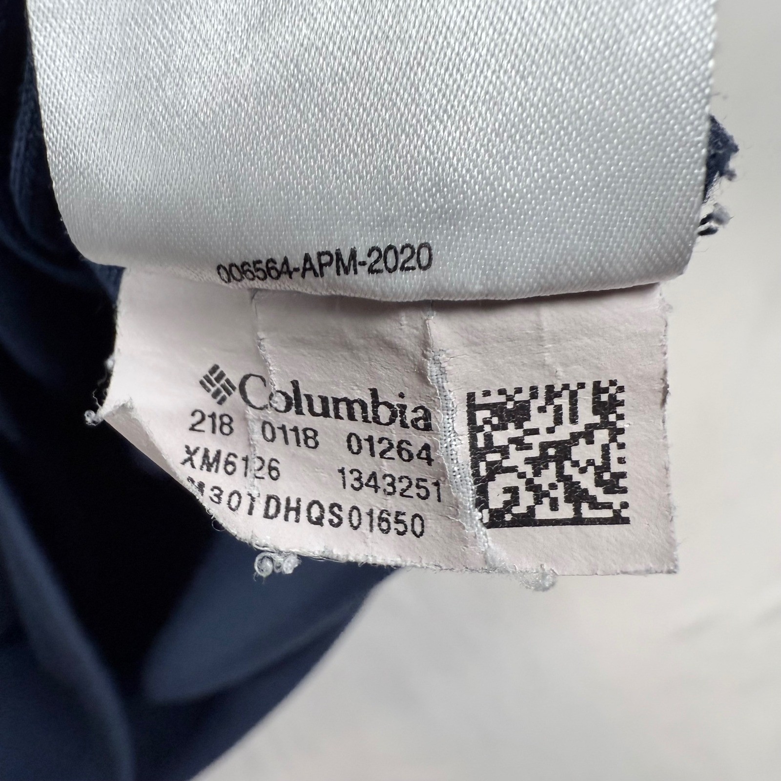 Columbia PFG Auburn Tigers Polo Shirt Mens XXL 2XL Navy Blue Orange Short Sleeve image 5