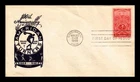 DR JIM STAMPS US AMERICAN TURNERS SOCIETY FDC SCOTT 979 IOOR CACHET COVER