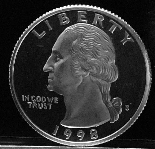 1998-S Washington Quarter 90% Silver Proof