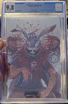Image Comics Exquisite Corpses #2 CGC 9.8 Foil Cover Spider-Man #238 Homage