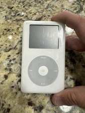 Apple iPod Classic A1059 20GB White Portable MP3 Media Video Player Tested