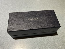 PRADA Black Sunglasses Eyeglasses Gift Box Empty Case Only FREE SH