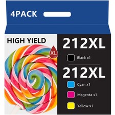 4P 212XL T212XL Ink Cartridges For Epson WorkForce WF-2830 WF2850 XP4100 printer