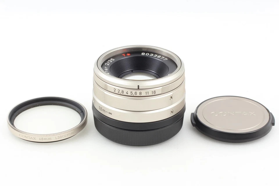 ▶️ Objetivo Contax Carl Zeiss Planar T* 35mm f2 probado [Exc+5] para G1 G2... - Imagen 4 de 4