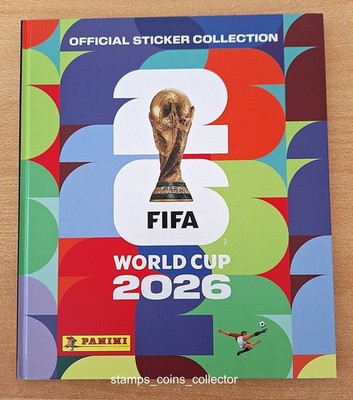 Panini Hardcover Album FIFA World Cup 2026 German Version Football World Cup RARE NEW!