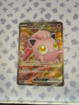 NM Pokemon Twilight Masquerade Scream Tail EX Ultra Rare Full Art 197