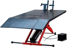 Xk Mj200 1100lb Air Motorcycle Atv Lift Table Side Extensions Wheel Lift Stand