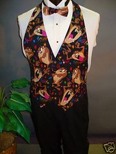 Tazmania Devil Formal Vest Backless