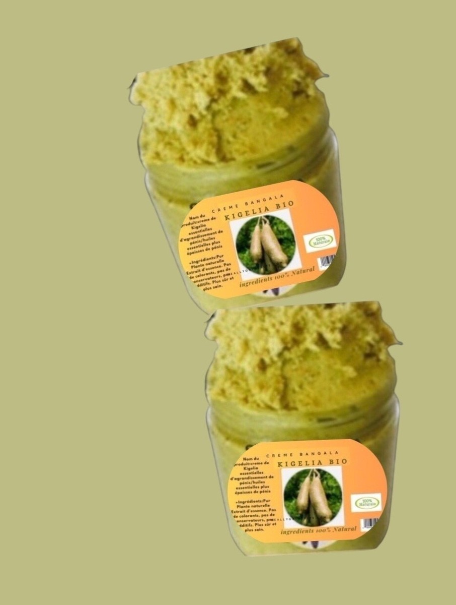 Crème / Huile De Kigelia Africana Bangala XXL - Mélange écorce & Racine, 100g, Origine France