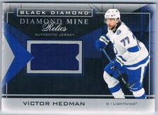 2021-22 BLACK DIAMOND MINE RELICS JERSEY (LEFT EDGE BORDER DOMMAGED) VICTOR