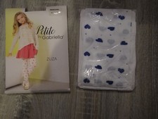 Nuevas Medias Niñas Gabriella LEG Hearts Diseño Microfibra Talla 152-158cm 12-13 Años