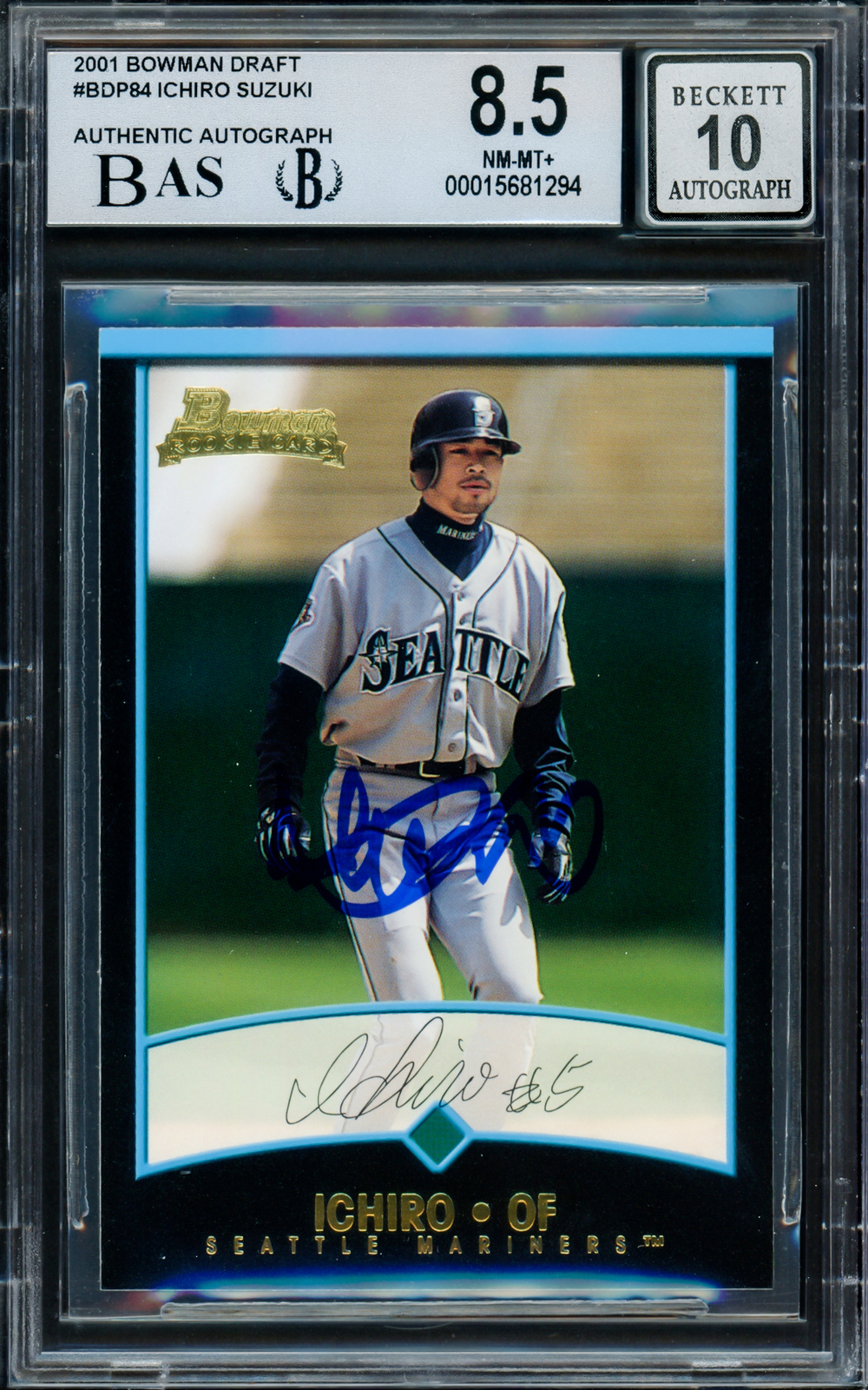 Ichiro Rookie Card 2001 Upper Deck #271 Psa 9 Value 2001 Upper