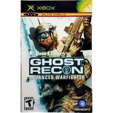 Manual Only Ghost Recon Advanced Warfighter - Microsoft Xbox Pristine