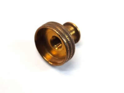3420 Stanley Bailey No. 3-8, Type 8-11; Small BRASS Iron Depth Adjusting Nut LHT