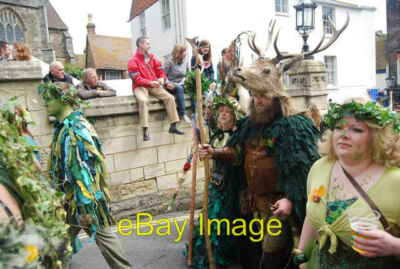 Foto 6x4 Jack in the Green Festival 2010 - The Deer Man Hastings c2010