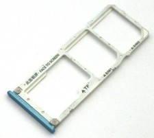 OEM XIAOMI MI A2 LITE M1805D1SG REPLACEMENT BLUE MICRO SD SIM CARD TRAY