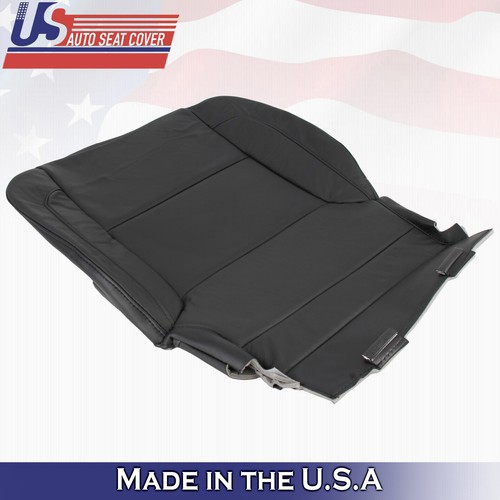 2017 2018 For Chevy Silverado 1500 Passenger Side Bottom Leather Seat Cover BLK - Bild 7 von 12