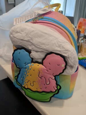 Disney Parks Loungefly Louge Fly Mickey Mouse Shaved Ice 
