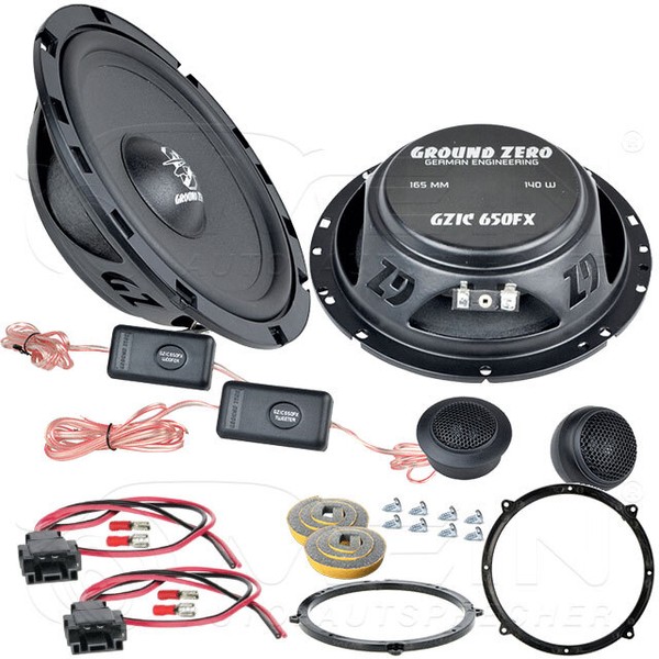 Ground Zero Lautsprecher FüR Mercedes Vito W447 Ab 2014 Heck Seite 140W #Bmhn-image