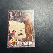 JB4a The Flintstones Movie 1994 Topps #82 Fred John Goodman Cliff VanderCave