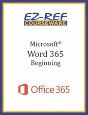 Microsoft Word 365 - Beginning: Student Manual Black White by Courseware,...