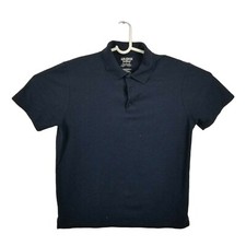 Gildan DryBlend Men's Medium Navy Blue Short Sleeve POLO Shirt