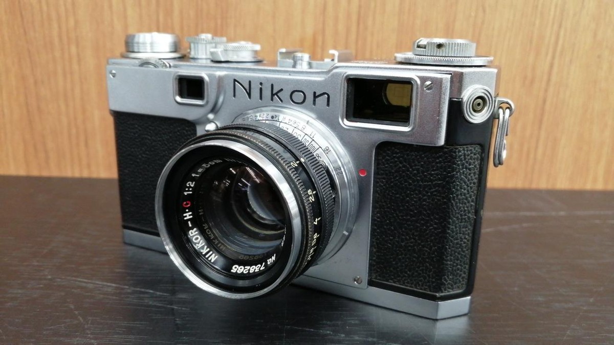 Nikon S2 Nikkor-Hc 50Mm F2 Film Camera Lens Set Vintage JPN Nikon S2 Nikkor-Hc 50Mm F2 Film Camera Lens Set Vintage JPN