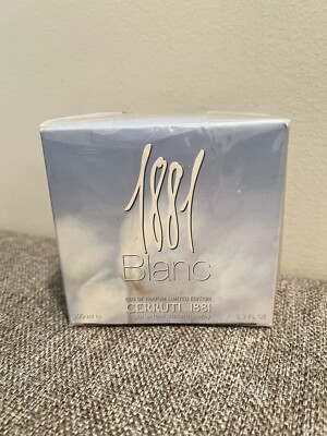 Cerruti 1881 Blanc Limited Edition Eau de Parfum Spray Woman 3.3 Oz NIB Sealed