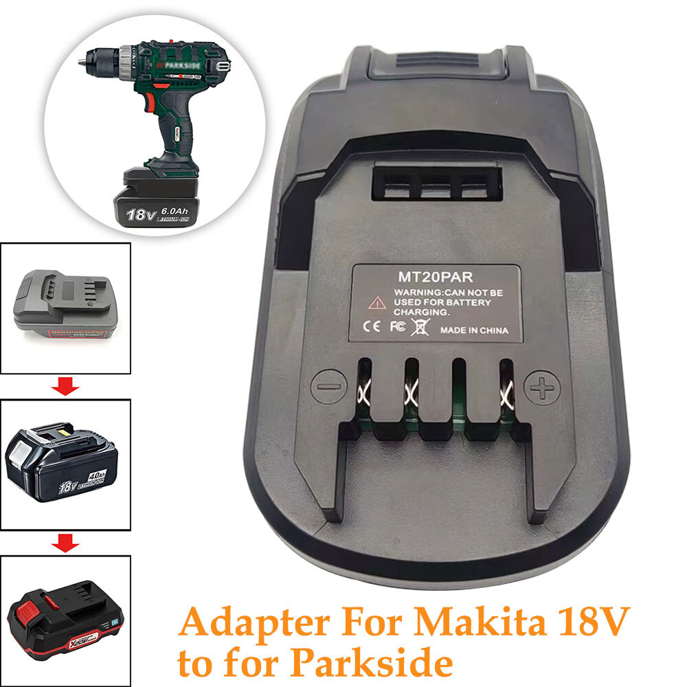 Adaptador Convertidor Para Baterías De 18V - Compatible Con BL1830, BL1840, BL1850, Etc.