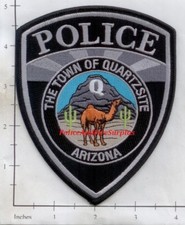 Arizona - Quartzsite AZ Police Dept Patch