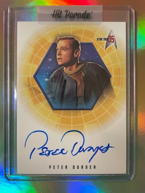 Peter Duryea 2001 Rittenhouse Star Trek 35th Anniversary