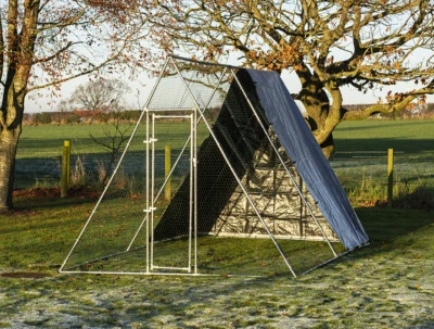 ALPHAPET® Alphapet 2.5x4m Walk-in Chicken Run Coop Cage Hens Rabbit Ducks Chickens Poultry