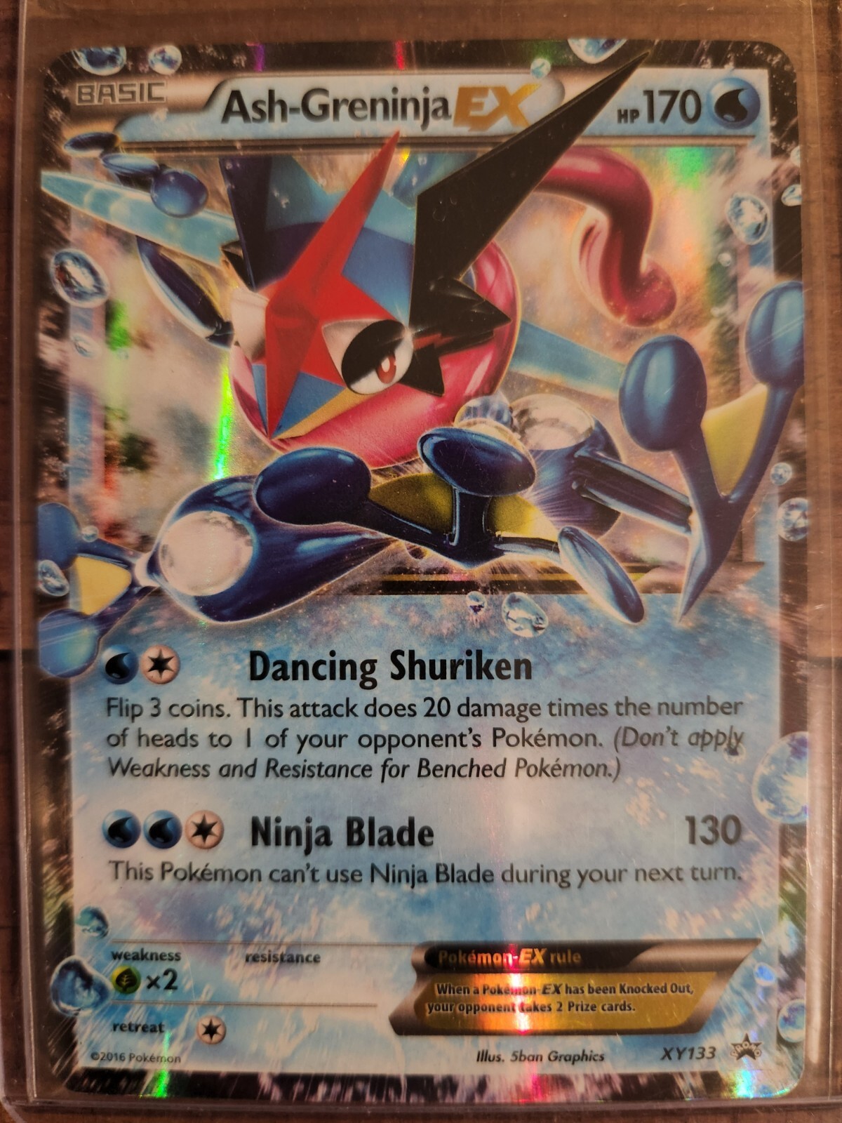 greninja ex card