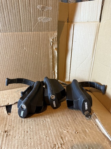 Pieds De Galerie Thule 450 Crossroad – Pour Barres Carrées – Rails Surélevés – Occasion