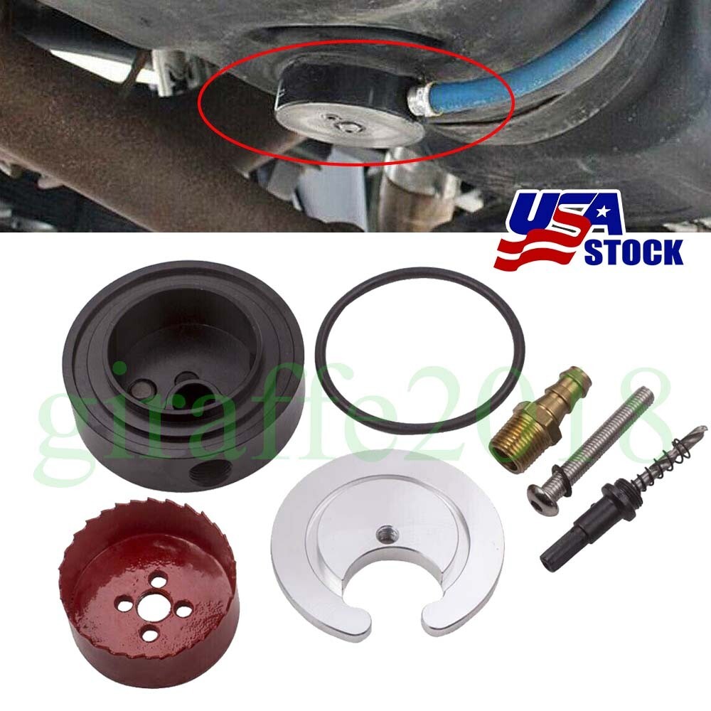 Fuel Tank Sump for FASS AirDog Fuelab Pump Duramax Powerstroke Diesel Gas Tank