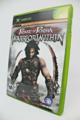 Prince of Persia: Warrior Within -Xbox -Black Label -Action Game -W/User Manual 