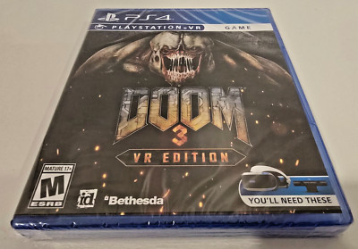 Doom 3: VR Edition (PS4, 2021) NEW