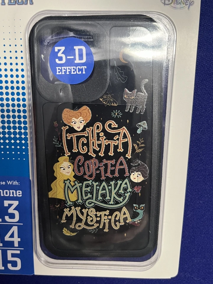 Estuche 2024 Disney Parks Hocus Pocus Sanderson Sisters Spell iPHONE 13/14/15 NUEVO Foto 2 de 4