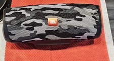 JBL Charge 4 Bluetooth Speaker - Black Camo Waterproof.
