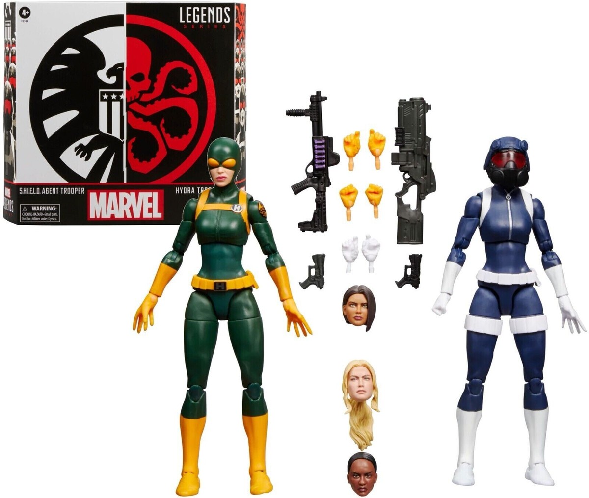 Marvel Legends SHIELD Agent Trooper and Hydra Trooper 2-Pack
