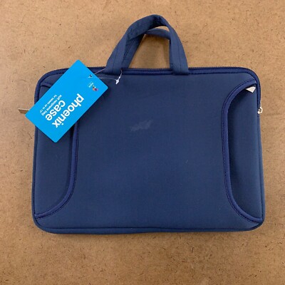 Digital Basics Sargasso Sea Blue Neoprene 13'' Phoenix Carry Case for Tablets NWT