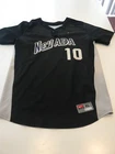 Game Worn Used Nevada Wolfpack Baseball Jersey Nike Size XL #10