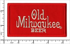 24 Pcs Embroidered Iron on patches Old Milwaukee Beer 102x58mm AP065mKa
